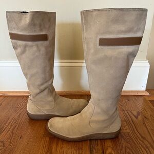 Timberland Women's Beige  Knee High Boots 9.5 Ladies